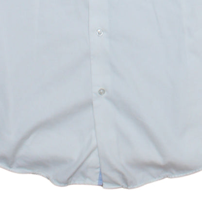 Hugo Boss Men's White Slim Fit Easy Iron Long Sleeve Shirt 16