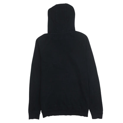 Under Armour Boys Black Pullover Hoodie Small Logo Fleece Sweatshirt