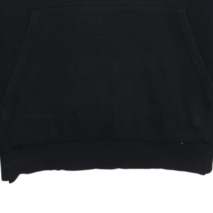 Under Armour Boys Black Pullover Hoodie Small Logo Fleece Sweatshirt