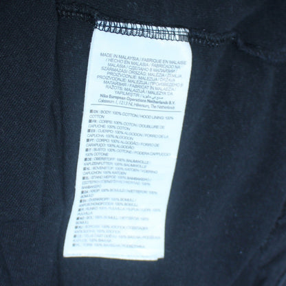 Nike Men's Black Pullover Hoodie Small Regular Fit Cotton