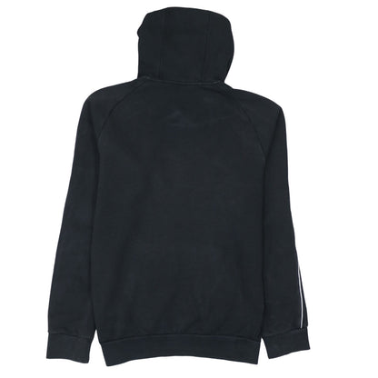 adidas Men's Black Small Pullover Hoodie Fleece Sweatshirt