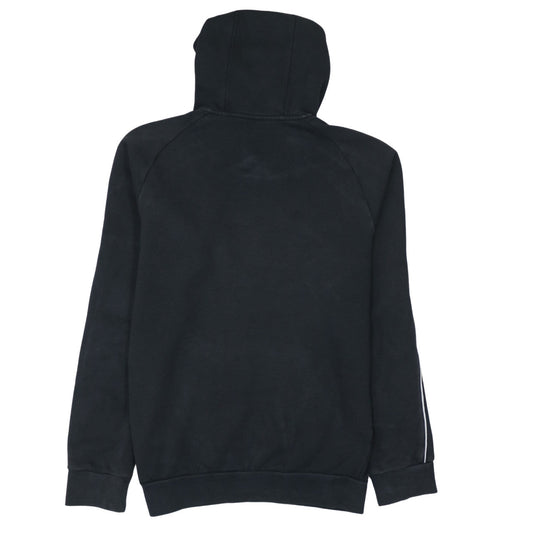 adidas Men's Black Small Pullover Hoodie Fleece Sweatshirt