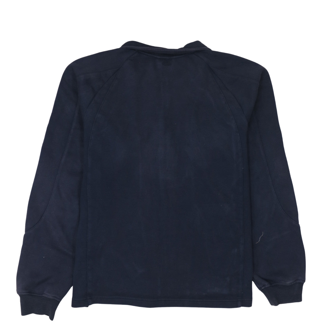 Adidas Men's Blue Full Zip Sweatshirt L Collared Sports Style