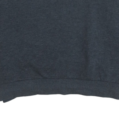 Adidas Men's Grey Crew Neck Pullover Sweatshirt Size S