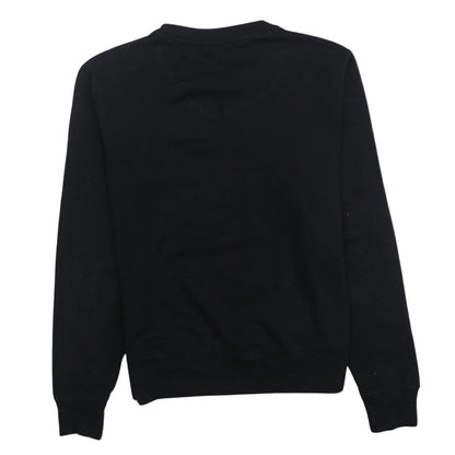 Calvin Klein Mens Black Crew Neck Pullover Sweatshirt Size S