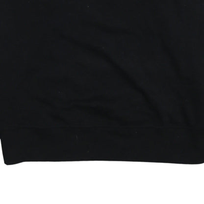 Calvin Klein Mens Black Crew Neck Pullover Sweatshirt Size S