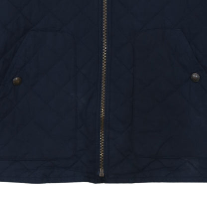 Ralph Lauren Teens Blue Quilted Full Zip Jacket Size 14