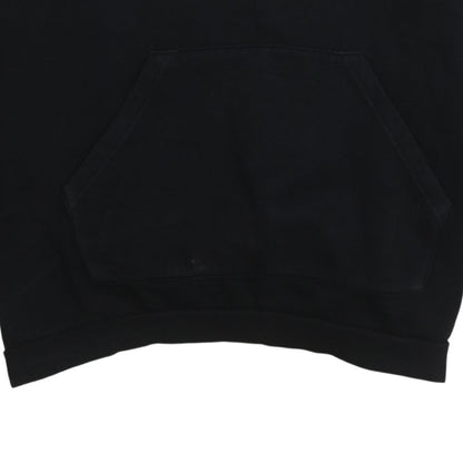Adidas Women's Black Pullover Hoodie Medium Logo Fleece Sweatshirt