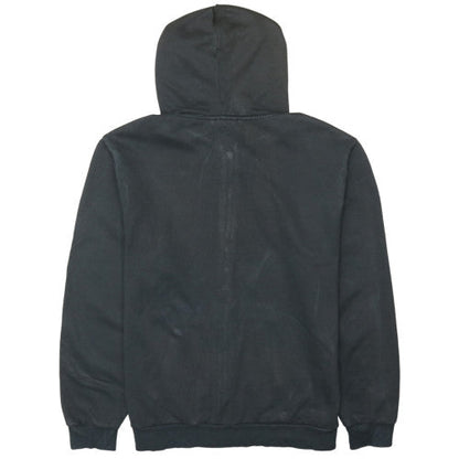 Puma Men's Black Full Zip Hoodie L Sports Logo Sweatshirt