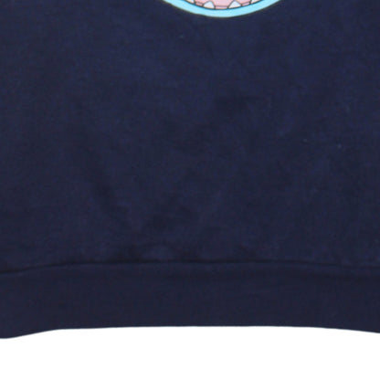Disney Women’s Navy Blue Stitch Sweatshirt UK 10/12 Small