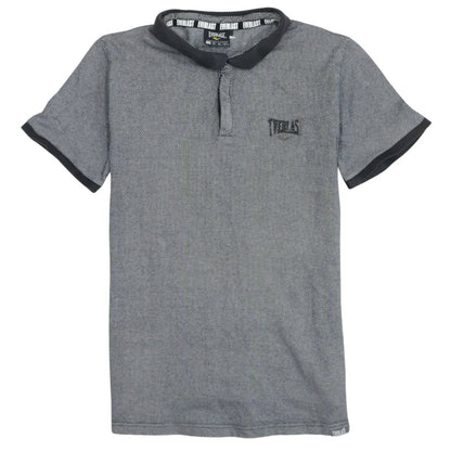 Everlast Men's Grey Short Sleeve Polo Shirt Size M Casual Sportswear