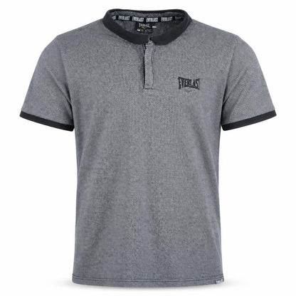 Everlast Men's Grey Short Sleeve Polo Shirt Size M Casual Sportswear