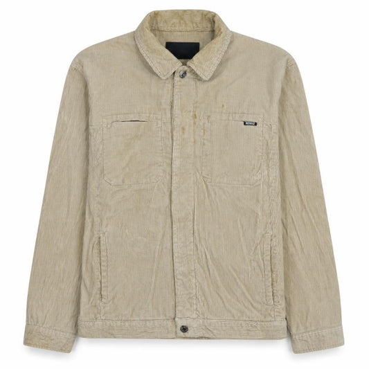 Denim Co Men's Beige Corduroy Jacket L Casual Classic