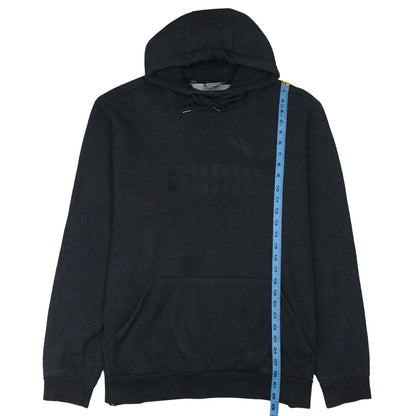PUMA Men's Black 2XL Pullover Hoodie Fleece Sweatshirt