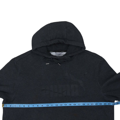 PUMA Men's Black 2XL Pullover Hoodie Fleece Sweatshirt