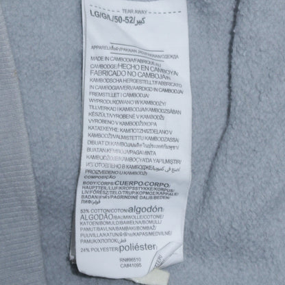 Under Armour Men's Grey Full Zip Hoodie Size L Sportswear