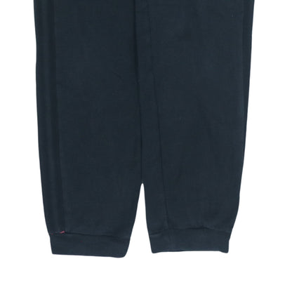 Adidas Women’s Black Joggers M Fleece Elastic Waist Athletic Trousers