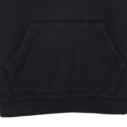 Adidas Women’s Black Pullover Hoodie Size 10 Logo Sleeve Casual
