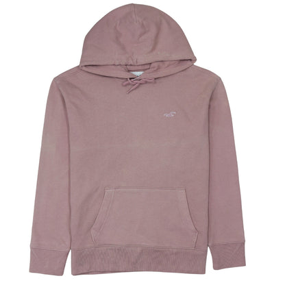Hollister Women Pink XS Pullover Hoodie Cotton Blend Casual