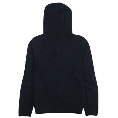 Nike Men's Black Full Zip Hoodie M Sportswear Cotton Blend