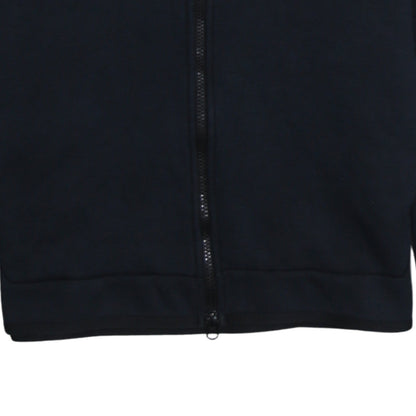 Nike Men's Black Full Zip Hoodie M Sportswear Cotton Blend