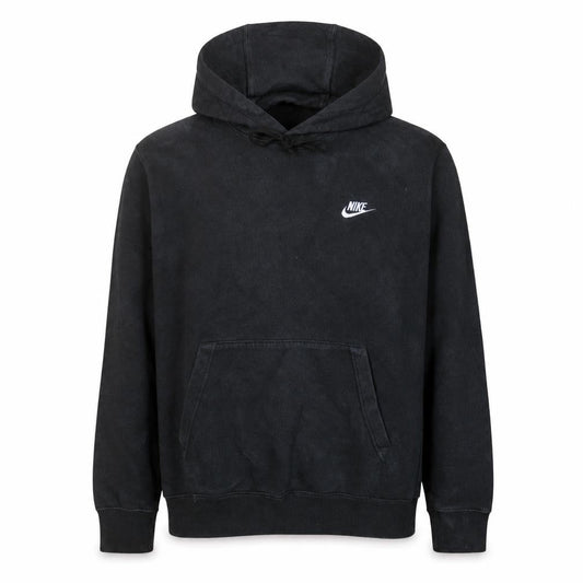 Nike Men’s Black Pullover Hoodie Fleece Regular Fit Size M