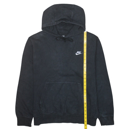 Nike Men’s Black Pullover Hoodie Fleece Regular Fit Size M