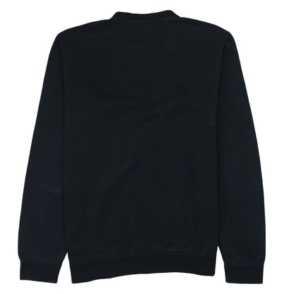 Nike Men's Black Crew Neck Logo Sweatshirt Size M