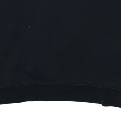 Nike Men's Black Crew Neck Logo Sweatshirt Size M
