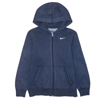 Nike Boys Blue Full Zip Fleece Hoodie 12-13 Years