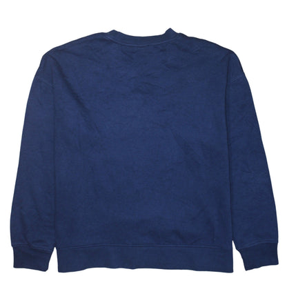 Disney Womens Navy Blue Donald Duck New York Sweatshirt UK 12/14 M