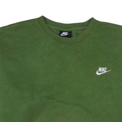 Nike Men’s Green XL Crew Neck Pullover Sweatshirt
