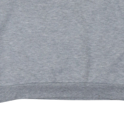 Disney Women Grey Stitch Sweatshirt Pullover Size M Lined Casual