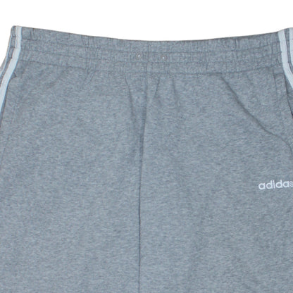 Adidas Womens Grey XL Jogger Sweatpants with Side Stripes