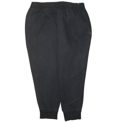 Puma Men's Black 3XL Jogger Sweatpants Fleece Tapered Activewear