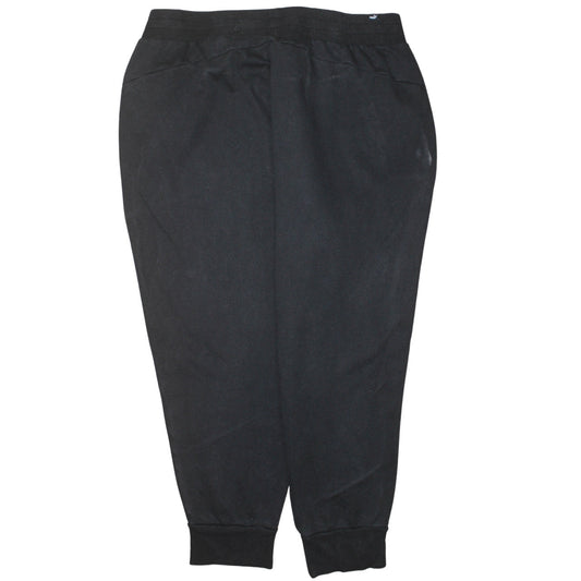 Puma Men's Black 3XL Jogger Sweatpants Fleece Tapered Activewear