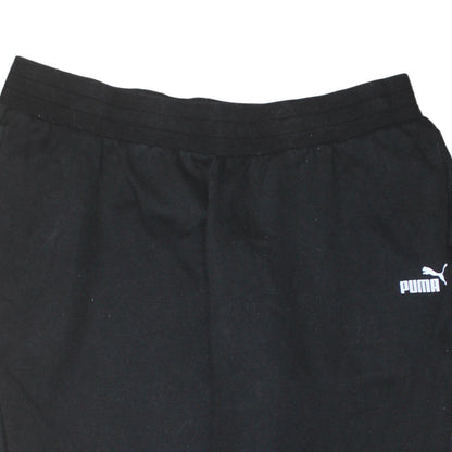 Puma Men's Black 3XL Jogger Sweatpants Fleece Tapered Activewear