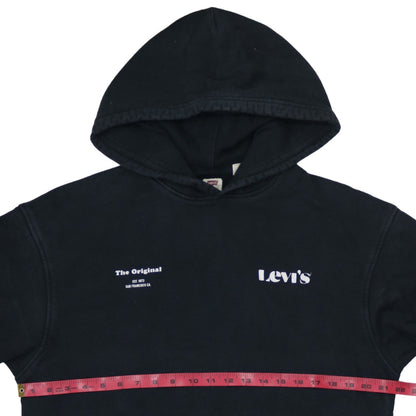 Levi's Men's Black Relaxed Fit Pullover Hoodie Size S