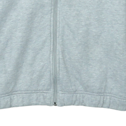 Adidas Men's Grey Full Zip Hoodie XL Sportswear Fleece