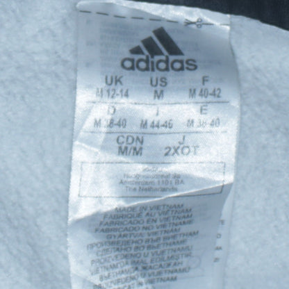 Adidas Women's Grey Pullover Hoodie Size UK 12-14 Casual Logo Sweatshirt