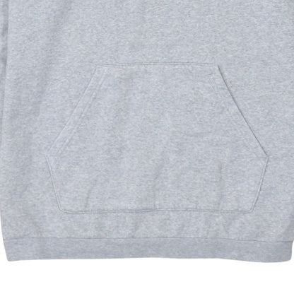 Adidas Women's Grey Pullover Hoodie Size UK 12-14 Casual Logo Sweatshirt