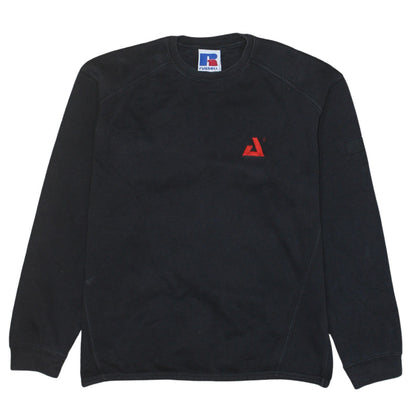 Russell Men's Black XS Crew Neck Pullover Sweatshirt