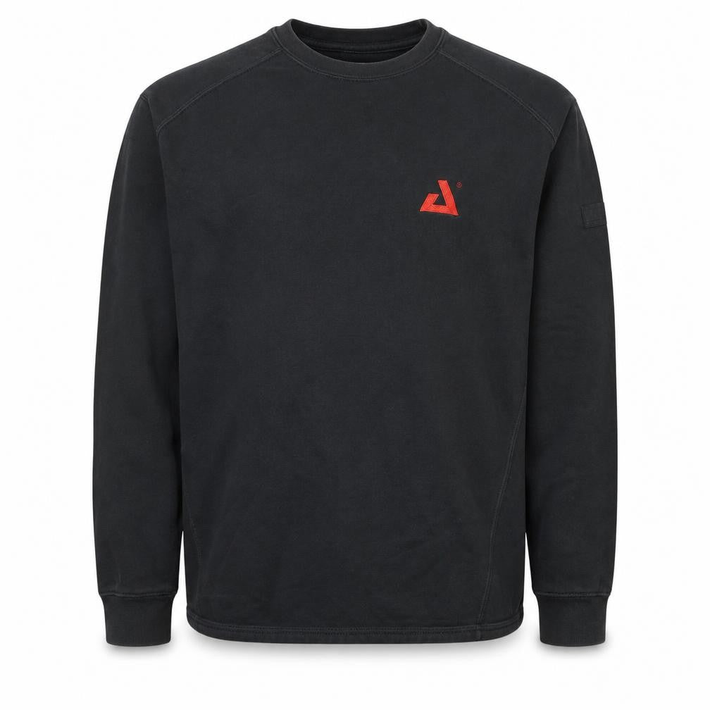 Russell Men's Black XS Crew Neck Pullover Sweatshirt