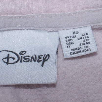 Disney Primark Women White Dumbo Pullover Hoodie XS Cotton Blend