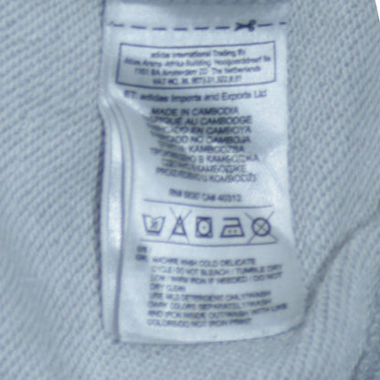 Adidas Originals Womens Grey Pullover Sweatshirt XS Long Sleeve Crew Neck
