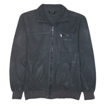 Champion Men's Black Fleece Full Zip Jacket Size M