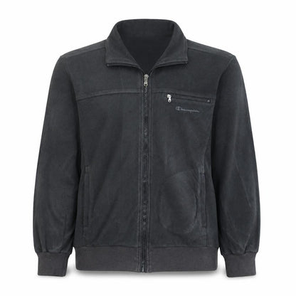 Champion Men's Black Fleece Full Zip Jacket Size M