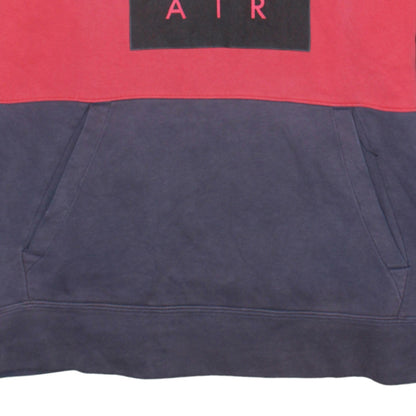 Nike Men's Multicoloured Pullover Hoodie M Fleece Logo Sweatshirt