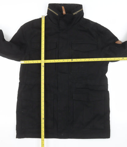 Trespass Mens Black Waterproof Windproof Outdoor Jacket M
