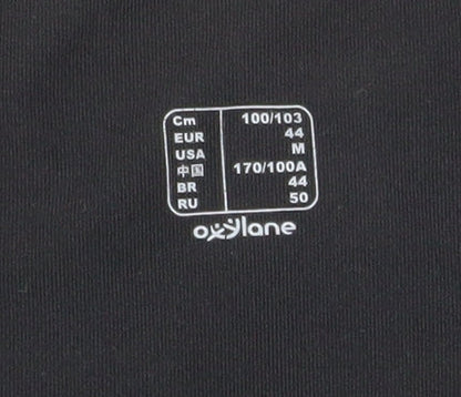 Domyos Womens Black Size 16 Athletic Moisture Wicking T-Shirt